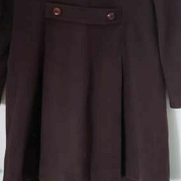 Esprit Chocolate Brown Wool Coat - Picture 8 of 9